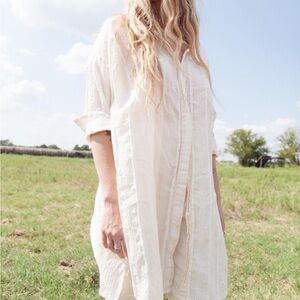 esby Sarah Japanese Cotton Button Down